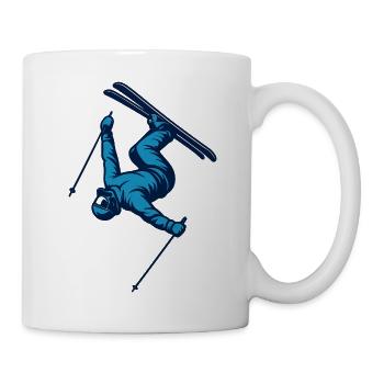 Skiing | Skier | Mountain - Mug - white - Right