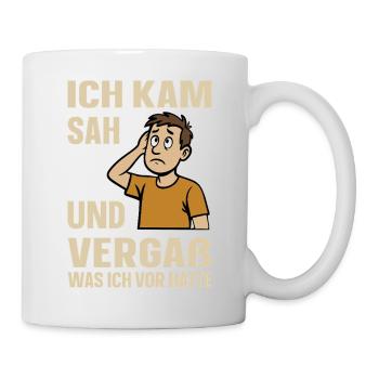 I came, saw and forgot what I was going to do - Mug - white - Right