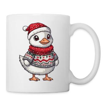 Noël de l’Oie - Mug blanc - blanc - Droite