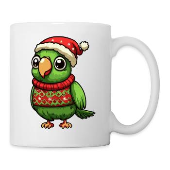Parrot Christmas Xmas - Mug - white - Right