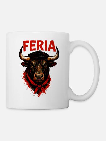 Feria – Baskenland - Tasse - Weiß
