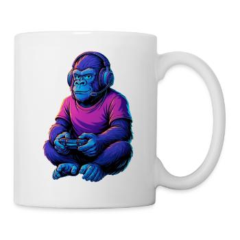 Gorilla Gaming Gamer Gaming Gaming Video Games - Mug - white - Right