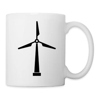 Wind turbine - Mug - white - Right