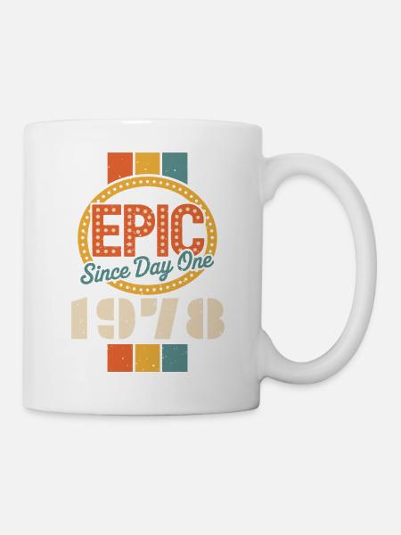 Legendär seit 1978 - Tasse - Weiß