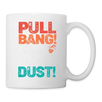 Clay pigeons - Mug - white - Right