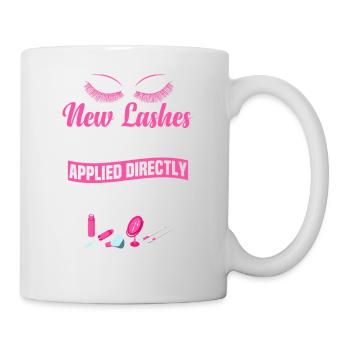 Technicien en cils cosmétologue - Mug blanc - blanc - Droite