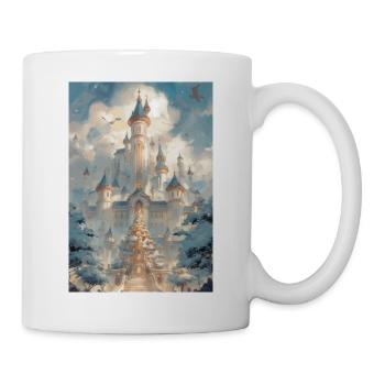 Snowy Celestial Castle - Mug - white - Right