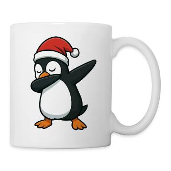 Penguin Santa Dab - Mug - white - Right