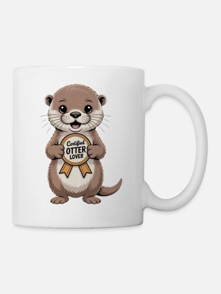 Auszeichnung für Otter-Fans - Tasse - Weiß