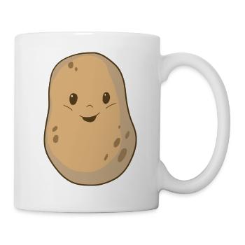 Pomme de terre - Mug blanc - blanc - Droite