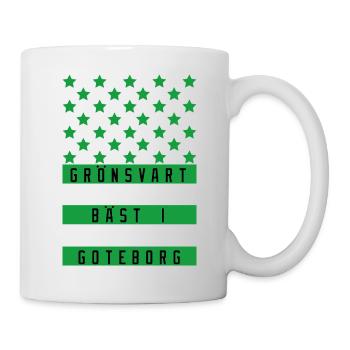 Gothenburg is Green-Black - Mug - white - Right
