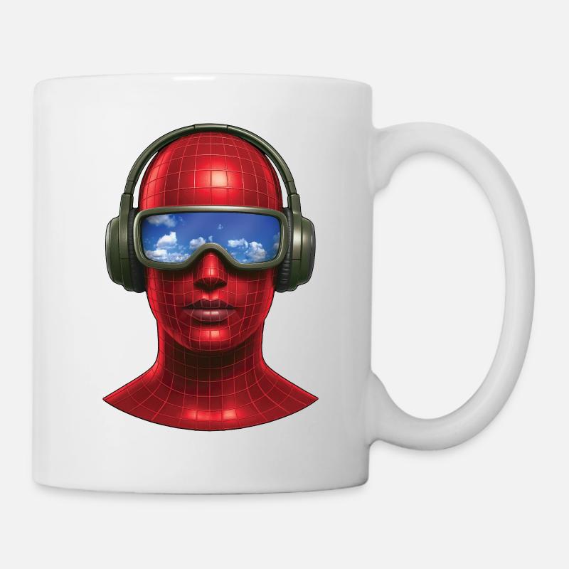 VIRTUAL OXYGEN - sound & vision - Mug - white