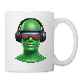 VIRTUAL JOURNEY - sound & vision - Mug - white - Right