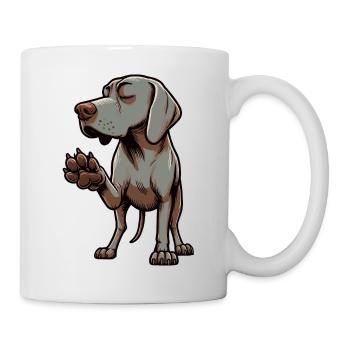 Weimaraner Amoureux Weimaraner Gardien Weimaraner - Mug blanc - blanc - Droite
