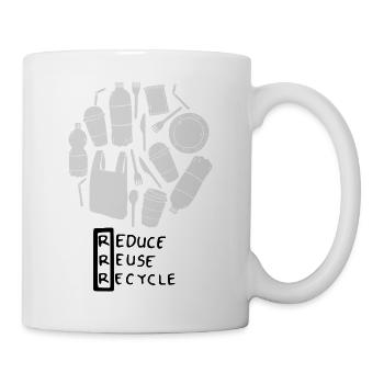 Durabilité - Mug blanc - blanc - Droite