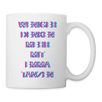 Hardtekk Tekk - Tasse - Weiß - Rechts