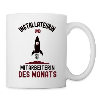 Employee of the Month Plumber Plumbing - Mug - white - Right