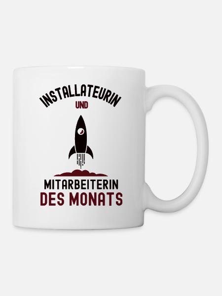 Employee of the Month Plumber Plumbing - Mug - white