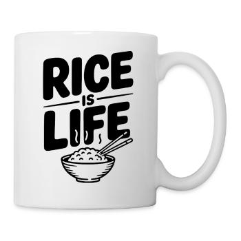 Rice Is Life - Mug - white - Right