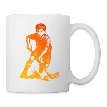Fresh floorball motif for floorball - Mug - white - Right