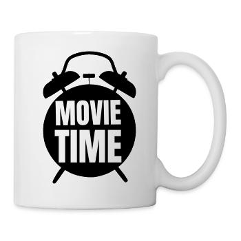 Minute du film noir et blanc : faute de frappe - Mug blanc - blanc - Droite