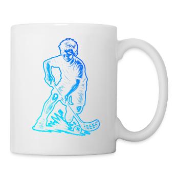 Great floorball gift for floorball - Mug - white - Right