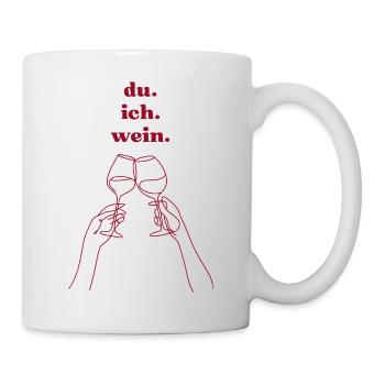 you. I. wine. - Mug - white - Right