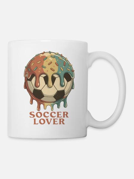 Retro Soccer Lover |  Soccer Players - Mug - white