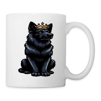 Black German Shepherd German Shepherd Owner - Mug - white - Right