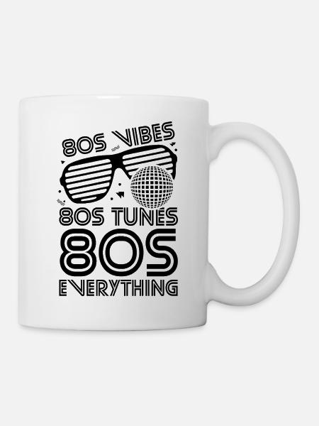 Blague des années 80 - Mug blanc - blanc