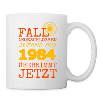 Fall 1984 - Tasse - Weiß - Rechts