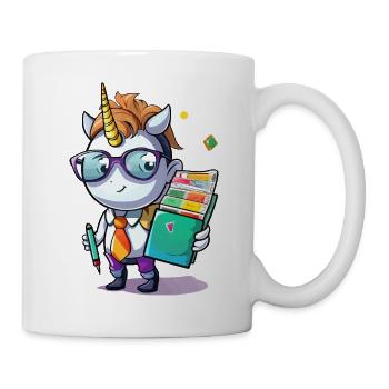Nerdicorn Schulzauberer - Tasse - Weiß - Rechts