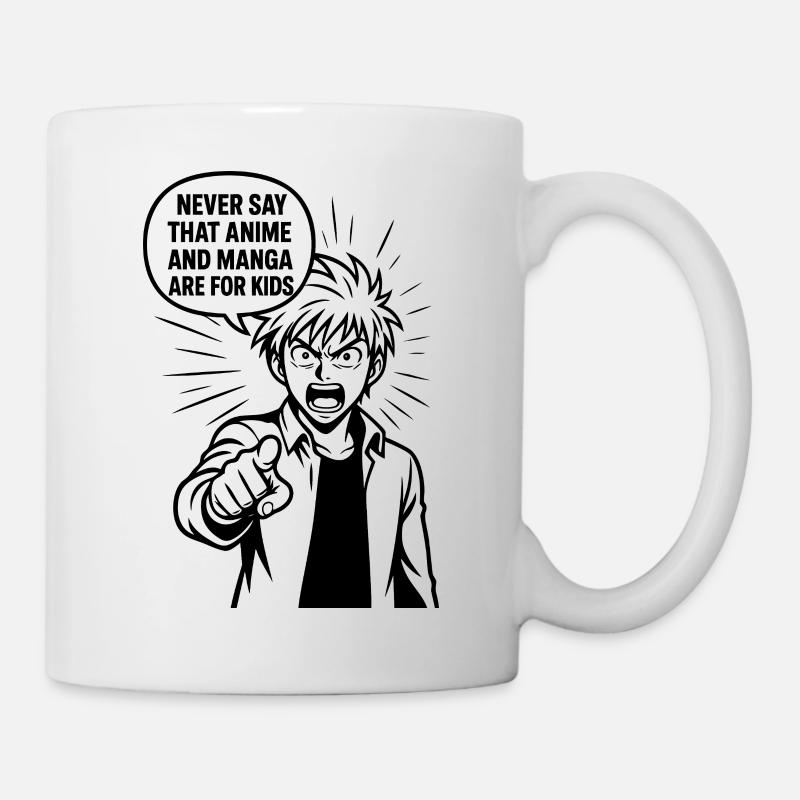 Anime Manga Otaku - Mug blanc - blanc