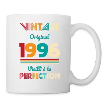 1996 – Vintage – Perfekt gereift - Tasse - Weiß - Rechts