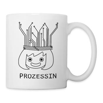 Process with Tech Crown - Mug - white - Right