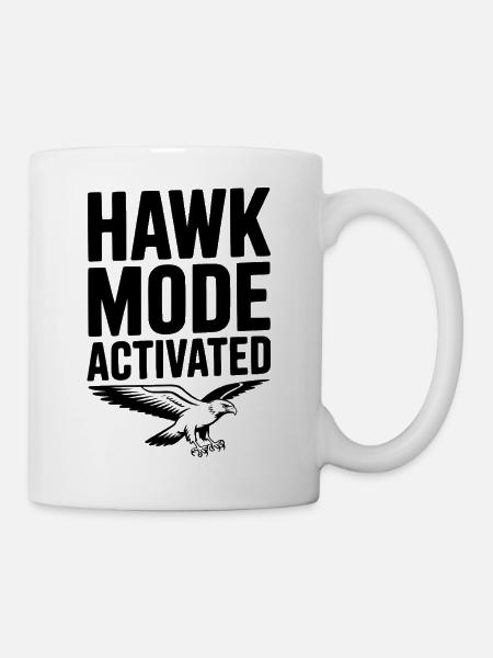Hawk-Modus aktiviert - Tasse - Weiß