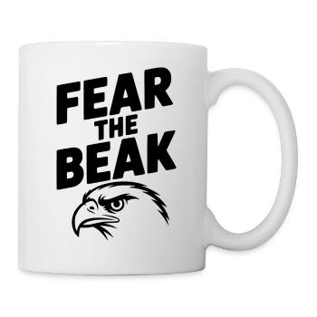 Fürchtet den Schnabel - Tasse - Weiß - Rechts