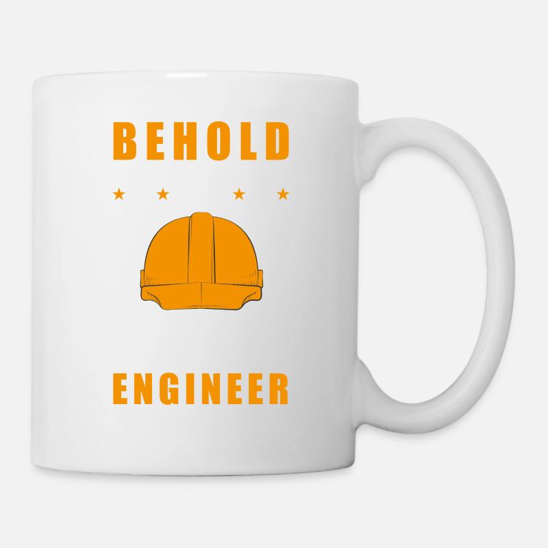 Voici l’ingénieur fabuleux - Mug blanc - blanc