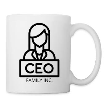 PDG de notre entreprise familiale - Mug blanc - blanc - Droite