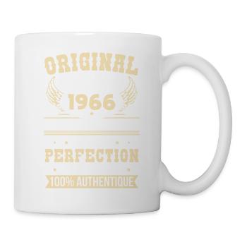 1966 – Einzigartiges Beispiel – Premiumqualität - Tasse - Weiß - Rechts