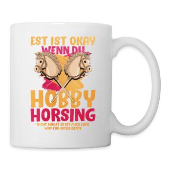 Hobby Horsing Duo Pop Art - Mug - white - Right
