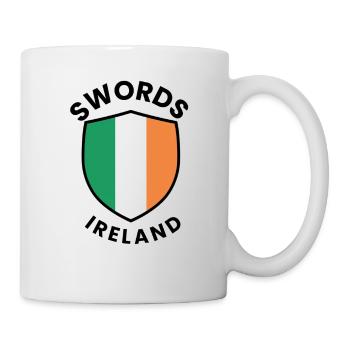 Irish Shield with Swords - Mug - white - Right