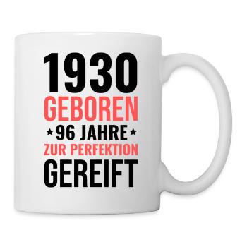 Born in 1930 – Matured to perfection - Mug - white - Right