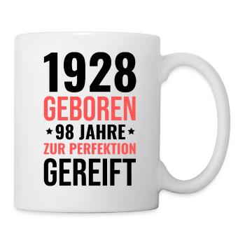 Né en 1928 – Mature à la perfection - Mug blanc - blanc - Droite