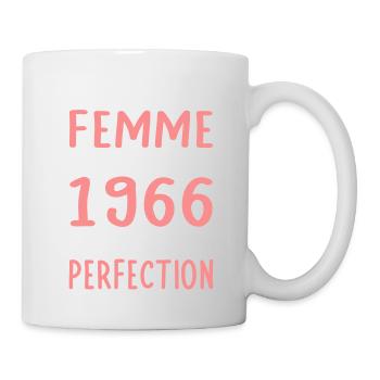 Born in 1966 – Coming close to perfection - Mug - white - Right