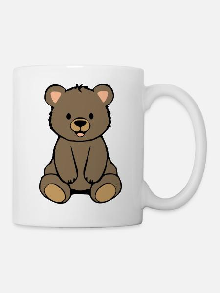 Bär Bärchen - Tasse - Weiß