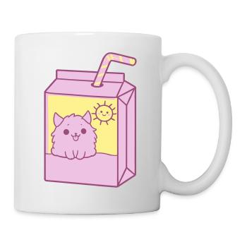 Un design de package mignon - Mug blanc - blanc - Droite