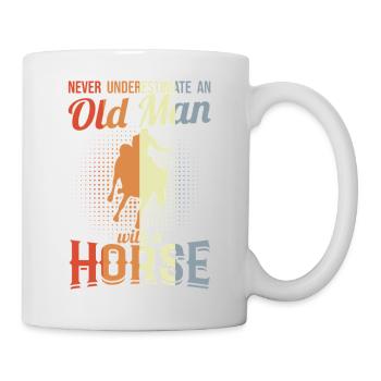 Reiter Großvater - Tasse - Weiß - Rechts