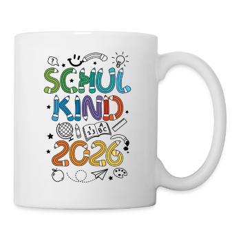 Inscription à l’école Doodle Enfant 2026 - Mug blanc - blanc - Droite