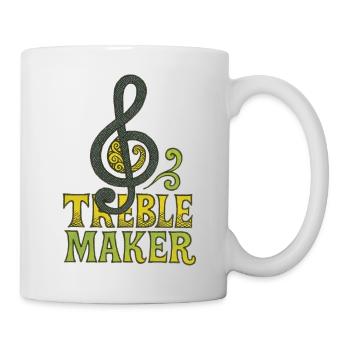 Treble Maker Logo Tee - Tasse - Weiß - Rechts